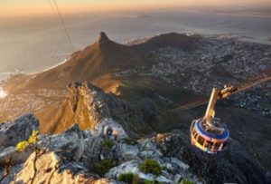 Cable car Table Mountain Cape Town