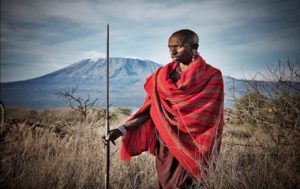 masai villager masai mara kenya safari