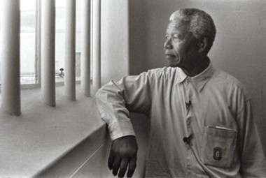 Nelson Mandela Robben Island cell.