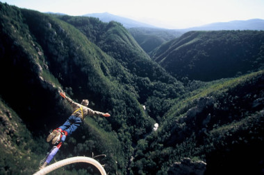 Storms river bungy jump